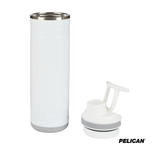 Pelican Pacific™ Chug Recycled Double Wall Stainless Steel Water Bottle, 26 oz.