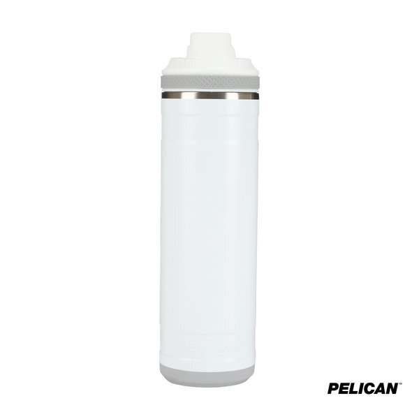 Pelican Pacific™ Chug Recycled Double Wall Stainless Steel Water Bottle, 26 oz.