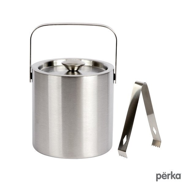 Perka® Quinton 1.3L Double Wall Stainless Steel Ice Bucket