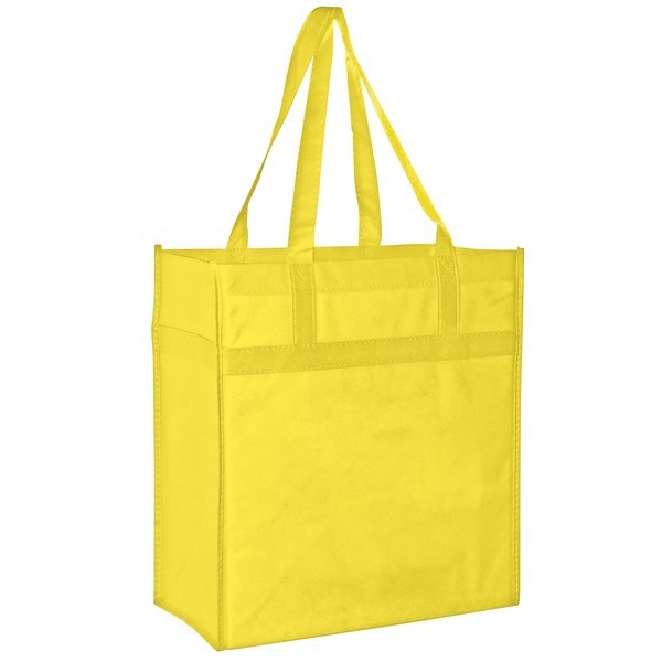 Heavy Duty Non-Woven Grocery Bag with Poly Board Insert