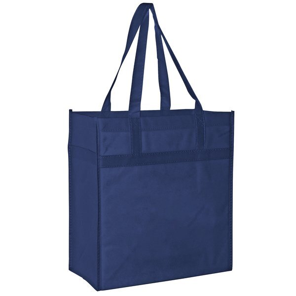 Heavy Duty Non-Woven Grocery Bag with Poly Board Insert