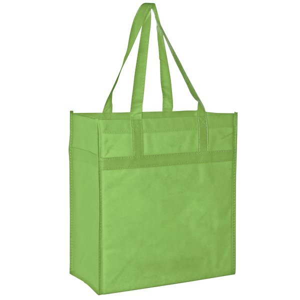 Heavy Duty Non-Woven Grocery Bag with Poly Board Insert
