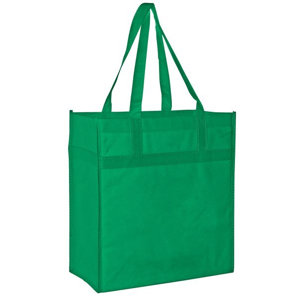 Heavy Duty Non-Woven Grocery Bag with Poly Board Insert