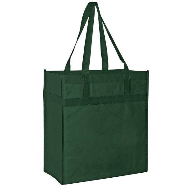 Heavy Duty Non-Woven Grocery Bag with Poly Board Insert