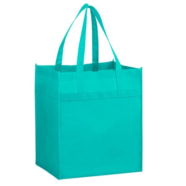 Heavy Duty Non-Woven Grocery Bag with Poly Board Insert