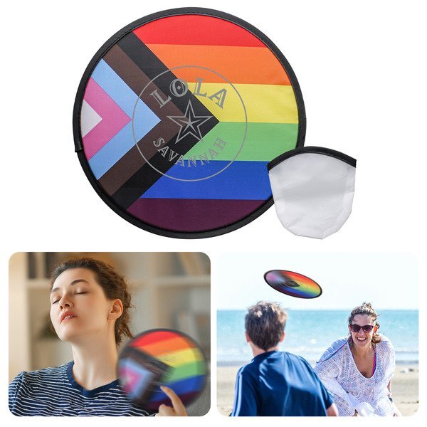 Progressive Pride Flag Collapsible Flyer