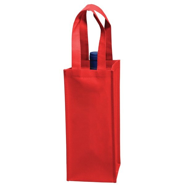 Single Bottle Non-Woven Wine Tote