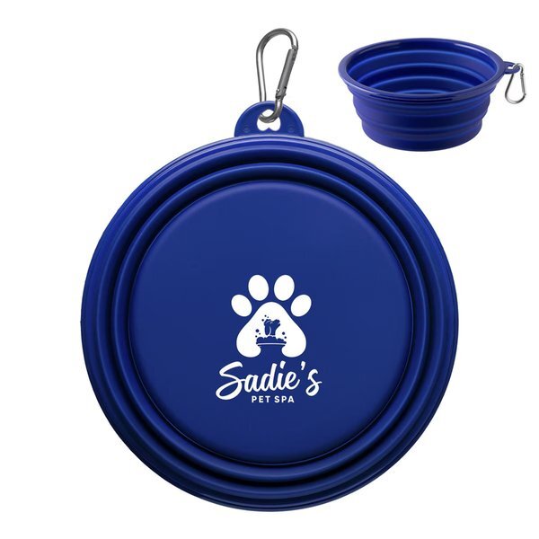 Large Collapsible Silicone Pet Bowl