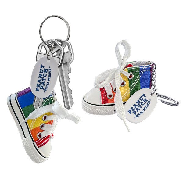 Rainbow Sneaker Keychain