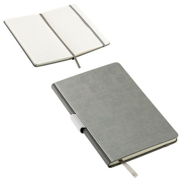 Chairman Hard Cover Textured Journal w/ Pen Loop, 8-1/4" x 5-1/4"