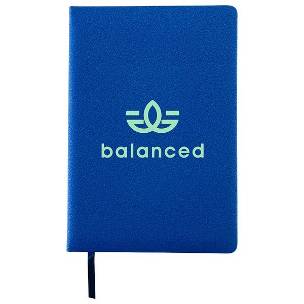 Draftsman Padded Hard Cover Journal w/ Grid-Lined Paper, 8-3/8" x 5-3/4"