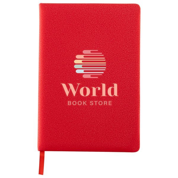 Draftsman Padded Hard Cover Journal w/ Grid-Lined Paper, 8-3/8" x 5-3/4"