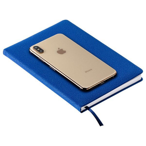 Draftsman Padded Hard Cover Journal w/ Grid-Lined Paper, 8-3/8" x 5-3/4"