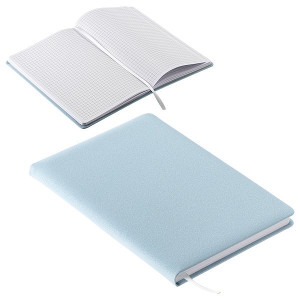 Draftsman Padded Hard Cover Journal w/ Grid-Lined Paper, 8-3/8" x 5-3/4"