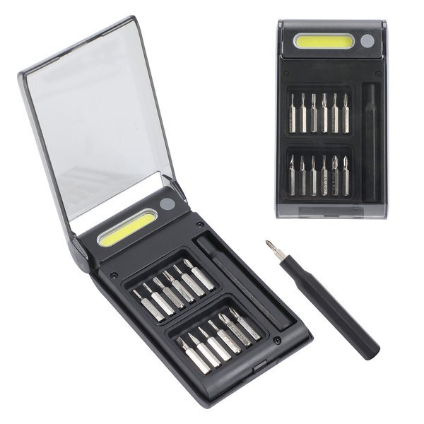 Best Buddy Tools® Precision Tool Kit w/ COB Work Light