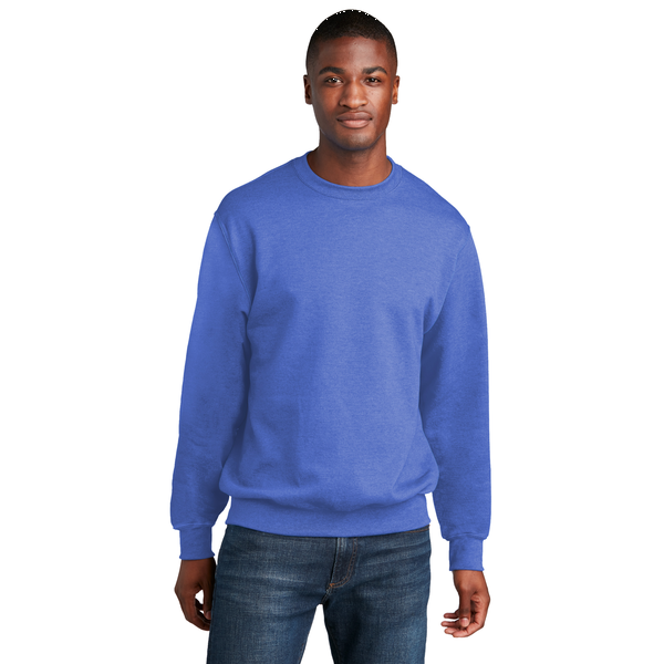 Port & Company® Core Cotton/Poly Fleece Crewneck Unisex Sweatshirt