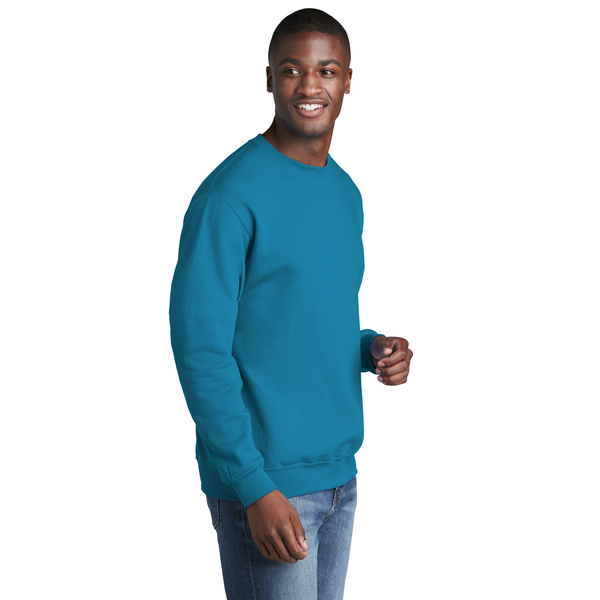 Port & Company® Core Cotton/Poly Fleece Crewneck Unisex Sweatshirt