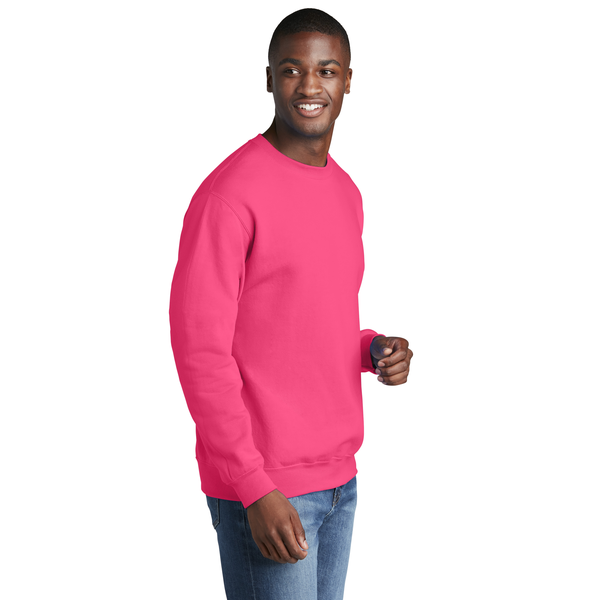 Port & Company® Core Cotton/Poly Fleece Crewneck Unisex Sweatshirt