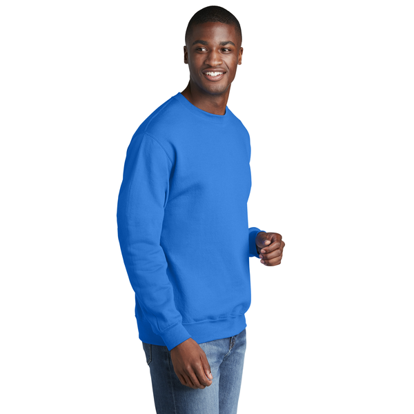 Port & Company® Core Cotton/Poly Fleece Crewneck Unisex Sweatshirt