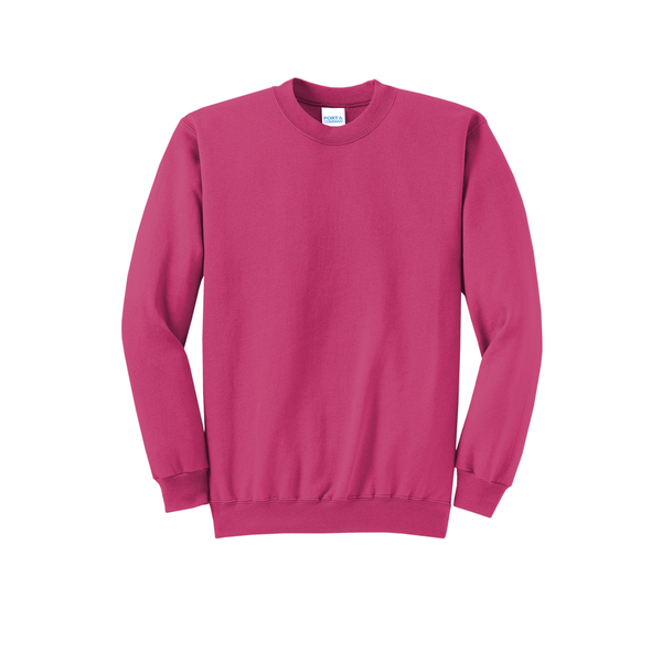 Port & Company® Core Cotton/Poly Fleece Crewneck Unisex Sweatshirt