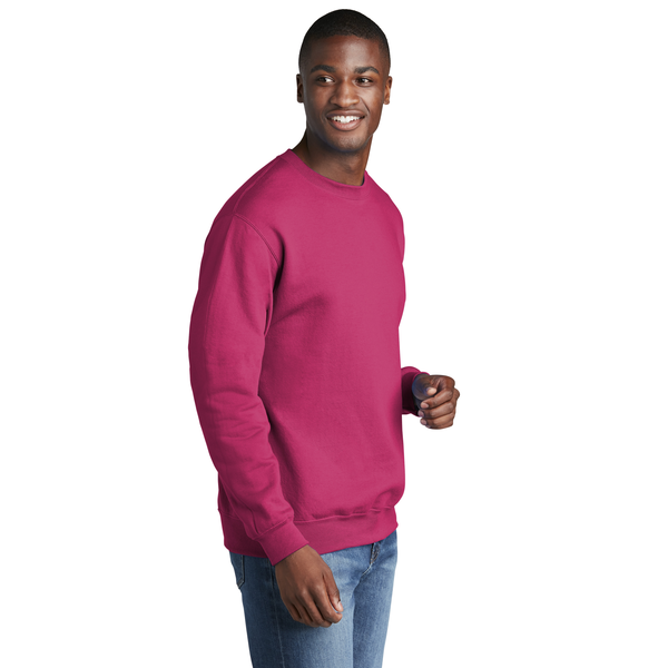 Port & Company® Core Cotton/Poly Fleece Crewneck Unisex Sweatshirt