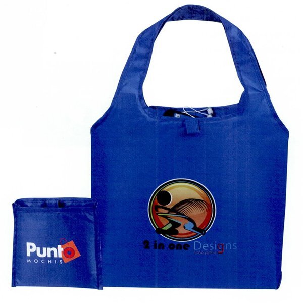 Convenient Nylon Fold Up Shopping Tote