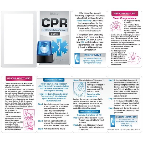 CPR & Heimlich Maneuver Basics Key Points™