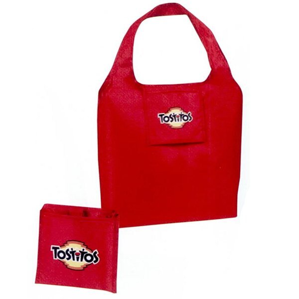 Convenient Nylon Fold Up Shopping Tote