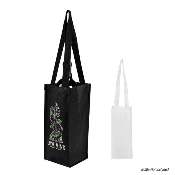 Venice rPET Non-Woven Wine Tote Bag