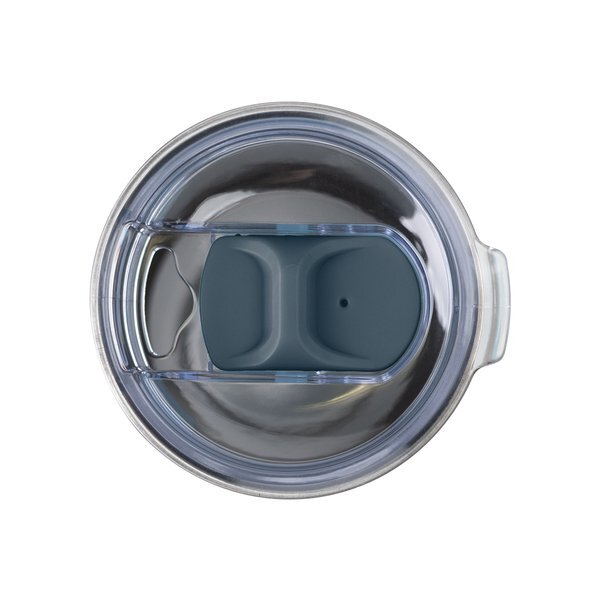 Brea Recycled Stainless Steel Tumbler w/ Straw, 14oz.