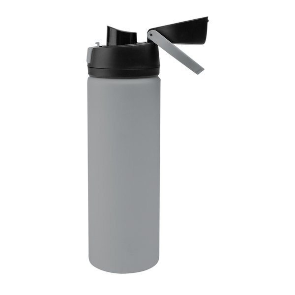 Pop Sip Recycled Single Wall Stainless Steel Bottle, 32oz.
