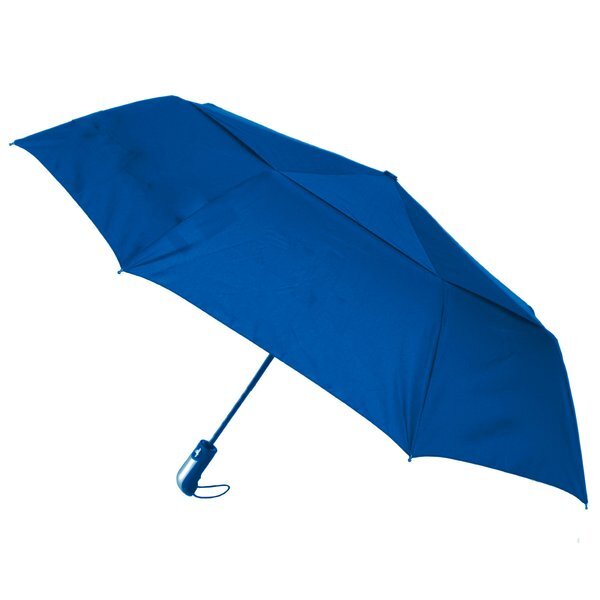 Windflow Dynamo Deluxe Vented Auto Open Folding Umbrella, 48" Arc