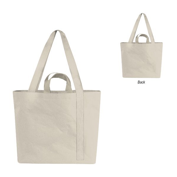 Recycled Mono-Strap Canvas Tote Bag