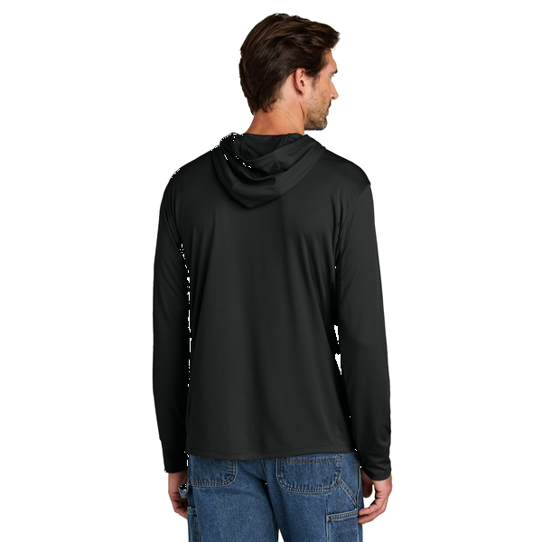 Carhartt® Force® Sun Defender™ Poly Long Sleeve Hooded Unisex T-Shirt