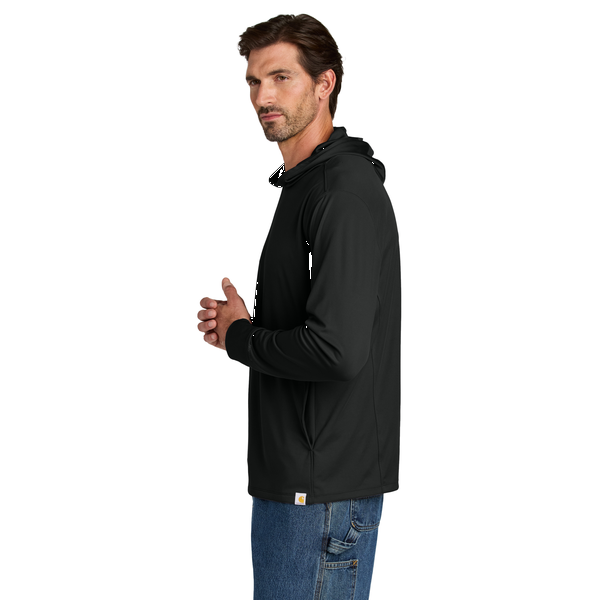 Carhartt® Force® Sun Defender™ Poly Long Sleeve Hooded Unisex T-Shirt