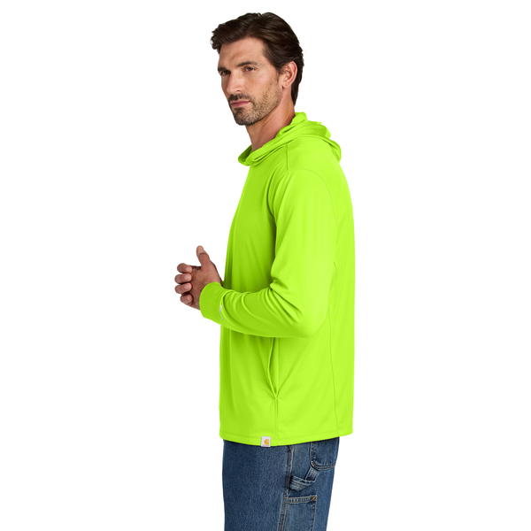 Carhartt® Force® Sun Defender™ Poly Long Sleeve Hooded Unisex T-Shirt