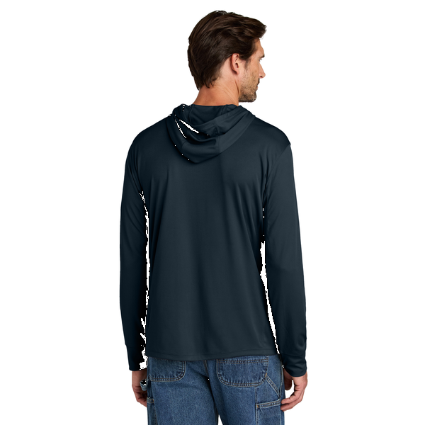Carhartt® Force® Sun Defender™ Poly Long Sleeve Hooded Unisex T-Shirt