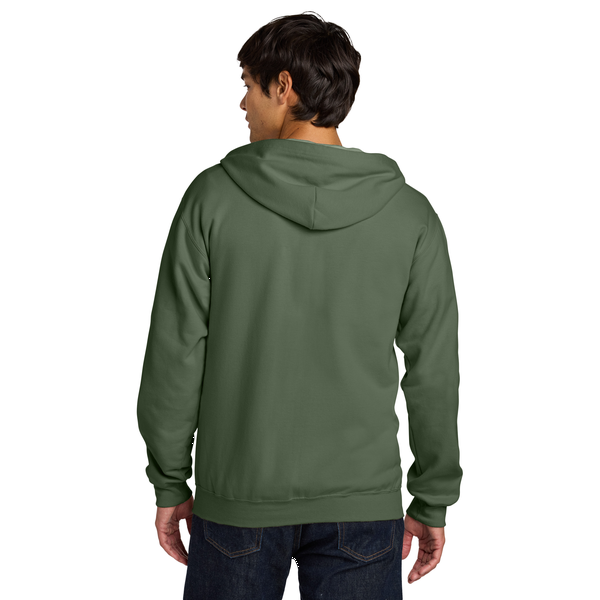 Gildan® Softstyle® Midweight Fleece Cotton/Poly Full-Zip Unisex Hooded Sweatshirt