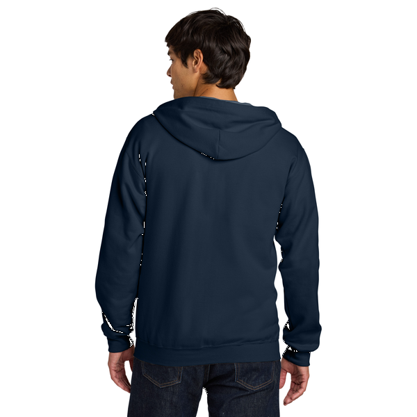 Gildan® Softstyle® Midweight Fleece Cotton/Poly Full-Zip Unisex Hooded Sweatshirt