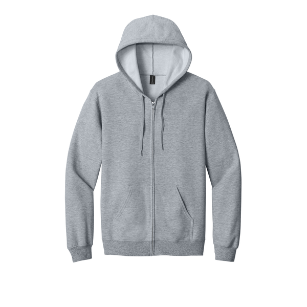 Gildan® Softstyle® Midweight Fleece Cotton/Poly Full-Zip Unisex Hooded Sweatshirt