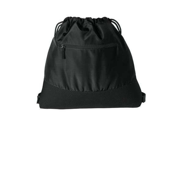 Port Authority® Agility Mesh Polyester Pocket Cinchpack