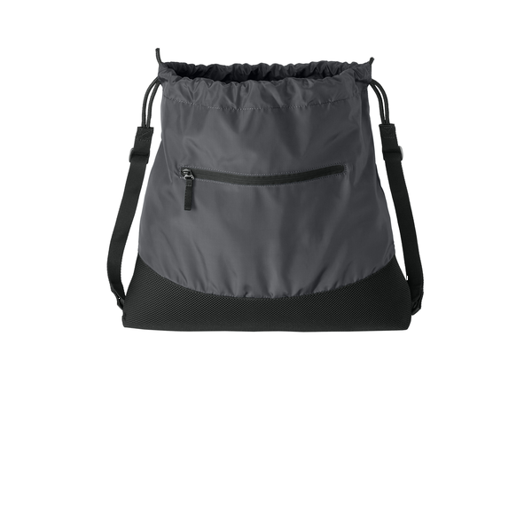 Port Authority® Agility Mesh Polyester Pocket Cinchpack