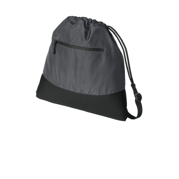 Port Authority® Agility Mesh Polyester Pocket Cinchpack