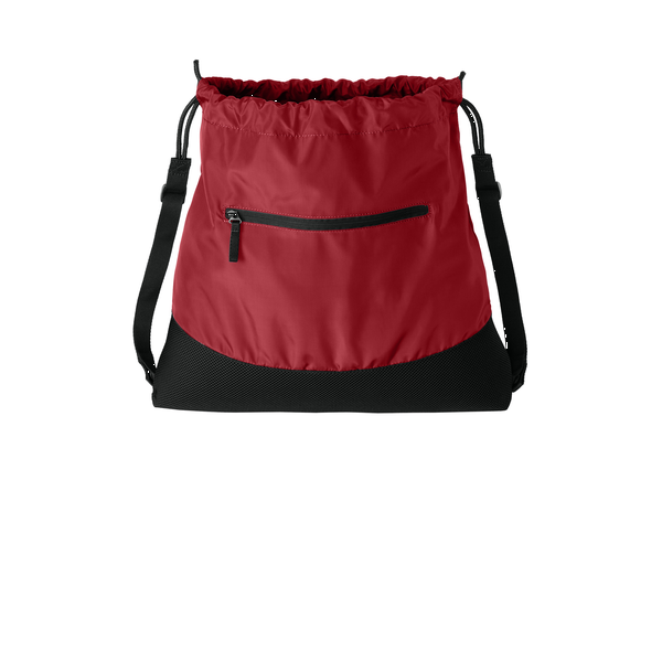 Port Authority® Agility Mesh Polyester Pocket Cinchpack