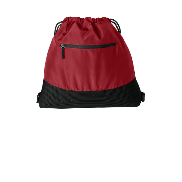 Port Authority® Agility Mesh Polyester Pocket Cinchpack