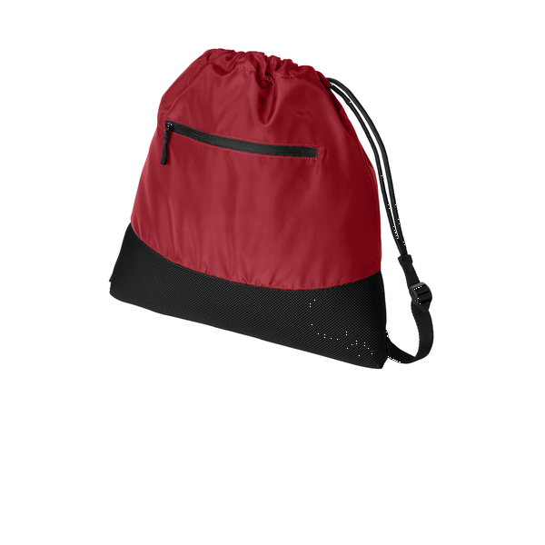 Port Authority® Agility Mesh Polyester Pocket Cinchpack