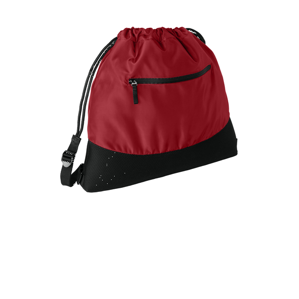 Port Authority® Agility Mesh Polyester Pocket Cinchpack