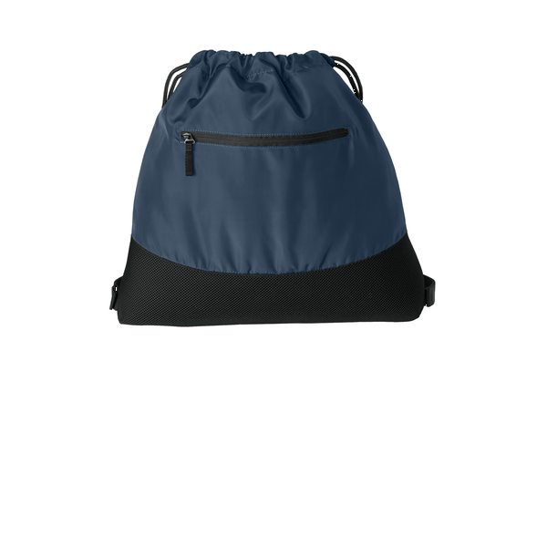 Port Authority® Agility Mesh Polyester Pocket Cinchpack