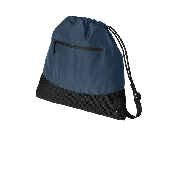 Port Authority® Agility Mesh Polyester Pocket Cinchpack