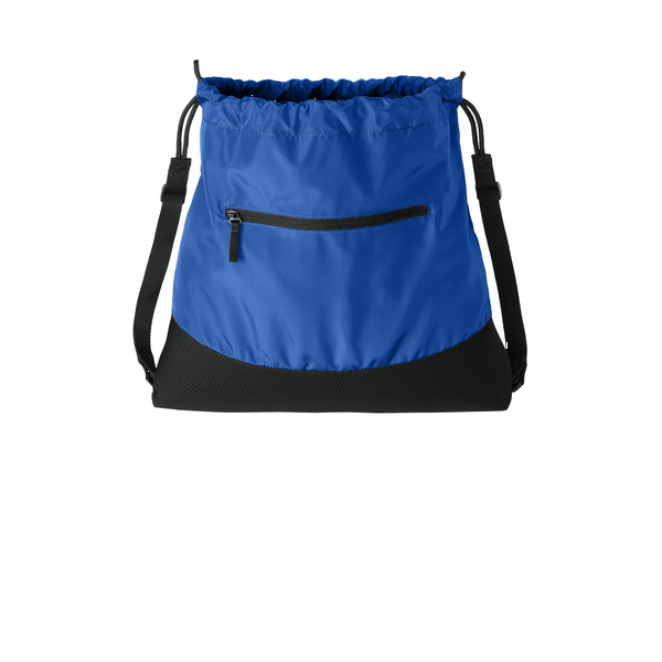 Port Authority® Agility Mesh Polyester Pocket Cinchpack